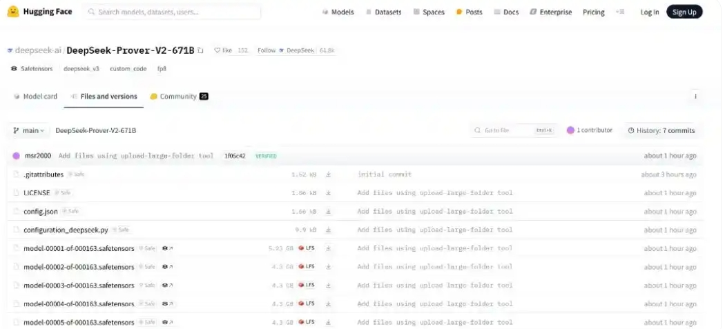 DeepSeek开源新模型！英伟达跌近4%	，市值蒸发超7500亿元